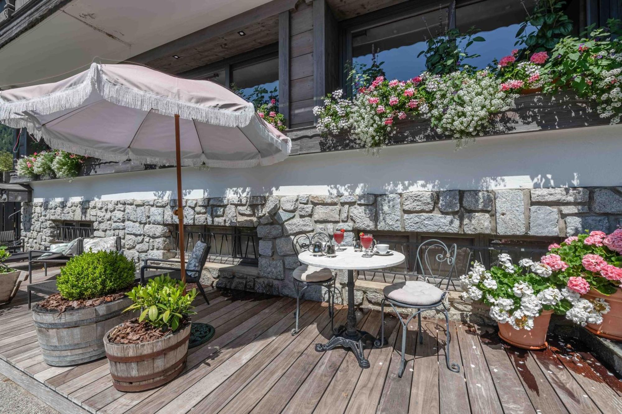 Chalet-Hotel Hermitage Chamonix Eksteriør billede