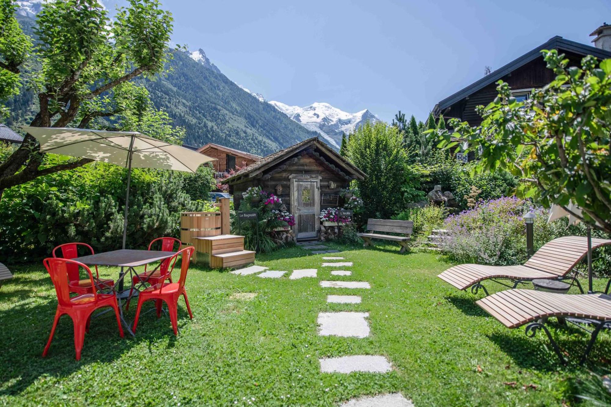 Chalet-Hotel Hermitage Chamonix Eksteriør billede
