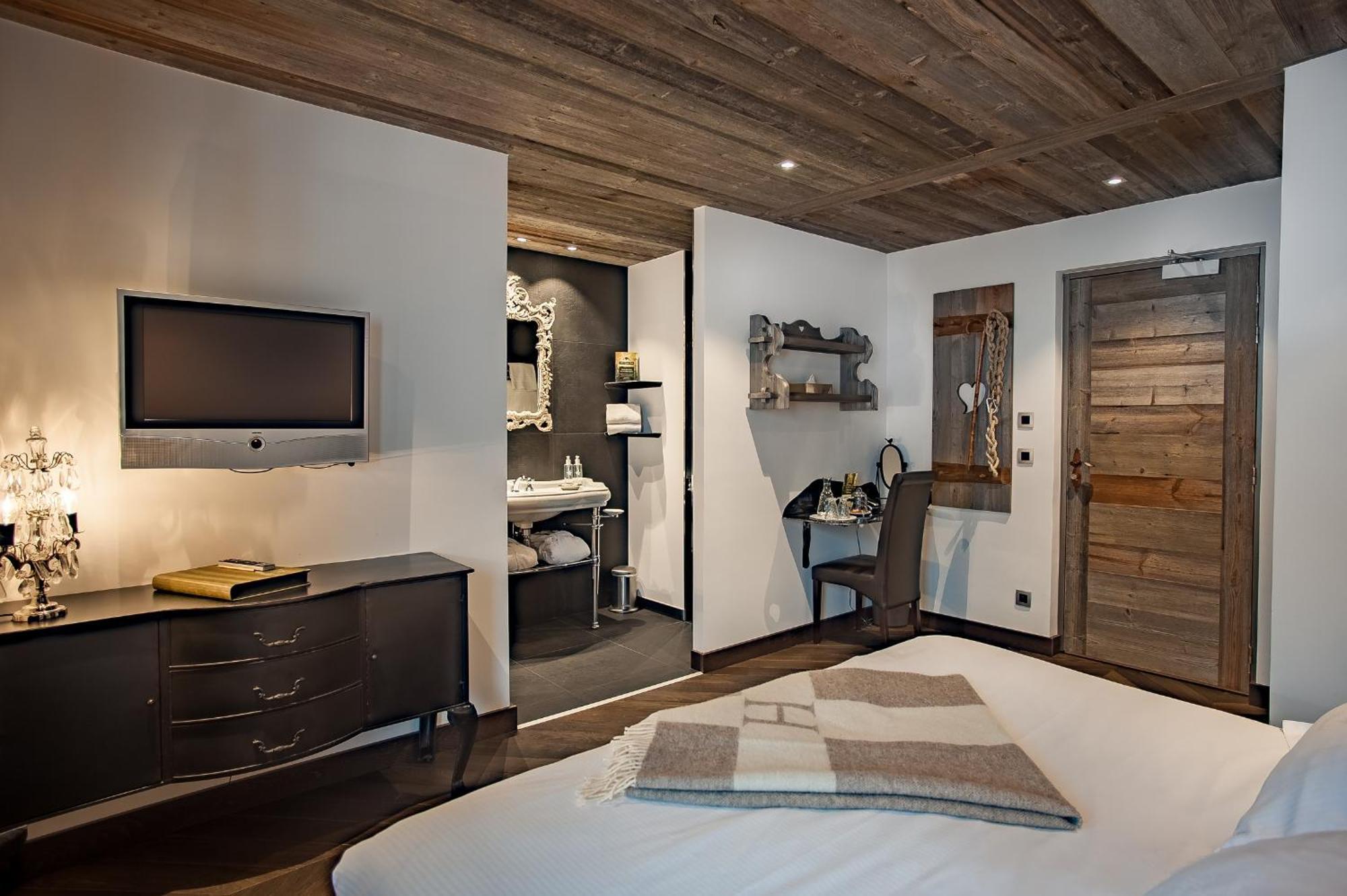 Chalet-Hotel Hermitage Chamonix Eksteriør billede